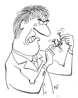 Martin nails caricature